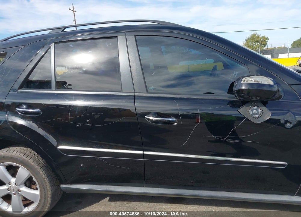 2009 MERCEDES-BENZ ML 350 4MATIC VIN: 4JGBB86EX9A498845