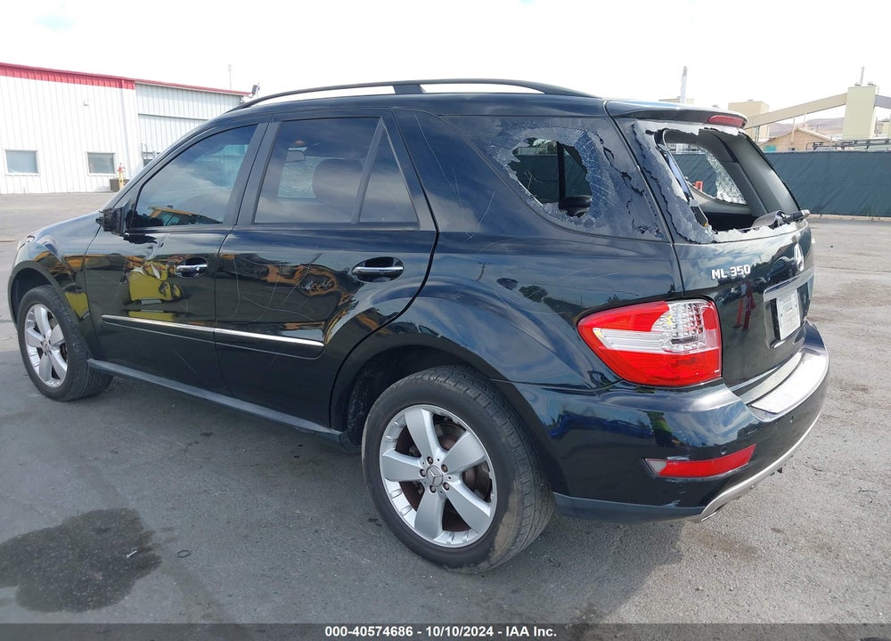 2009 MERCEDES-BENZ ML 350 4MATIC VIN: 4JGBB86EX9A498845