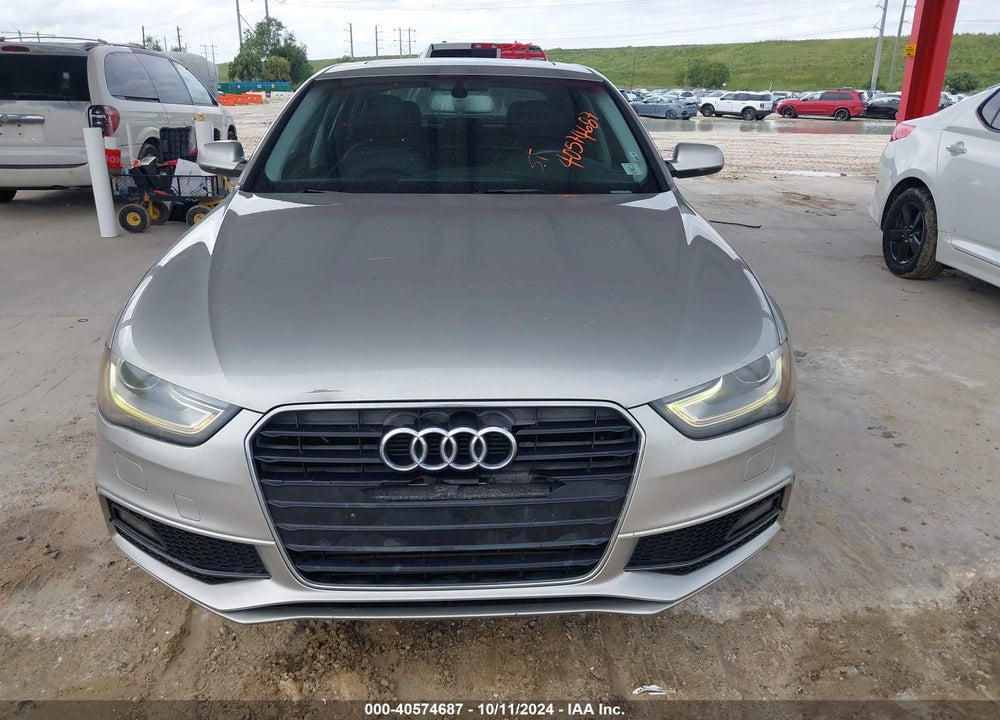 2014 AUDI A4 2.0T PREMIUM VIN: WAUAFAFL2EA059236