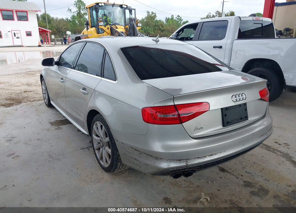 2014 AUDI A4 2.0T PREMIUM VIN: WAUAFAFL2EA059236