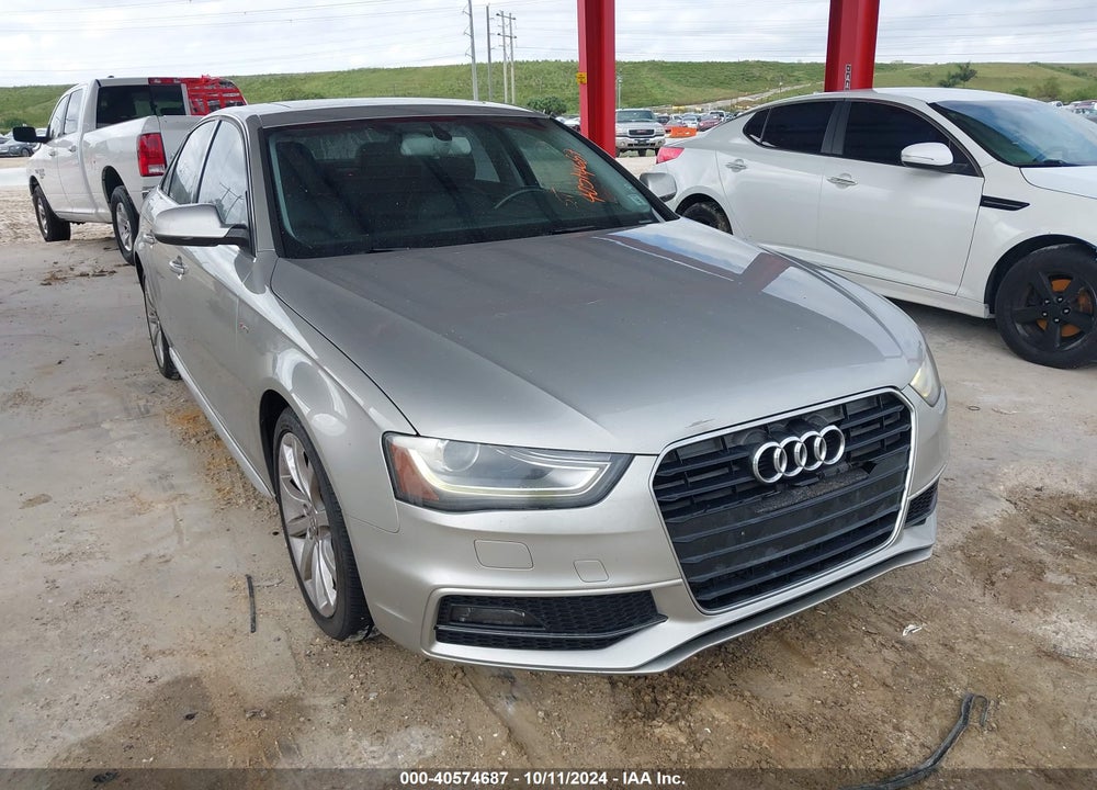 2014 AUDI A4 2.0T PREMIUM VIN: WAUAFAFL2EA059236