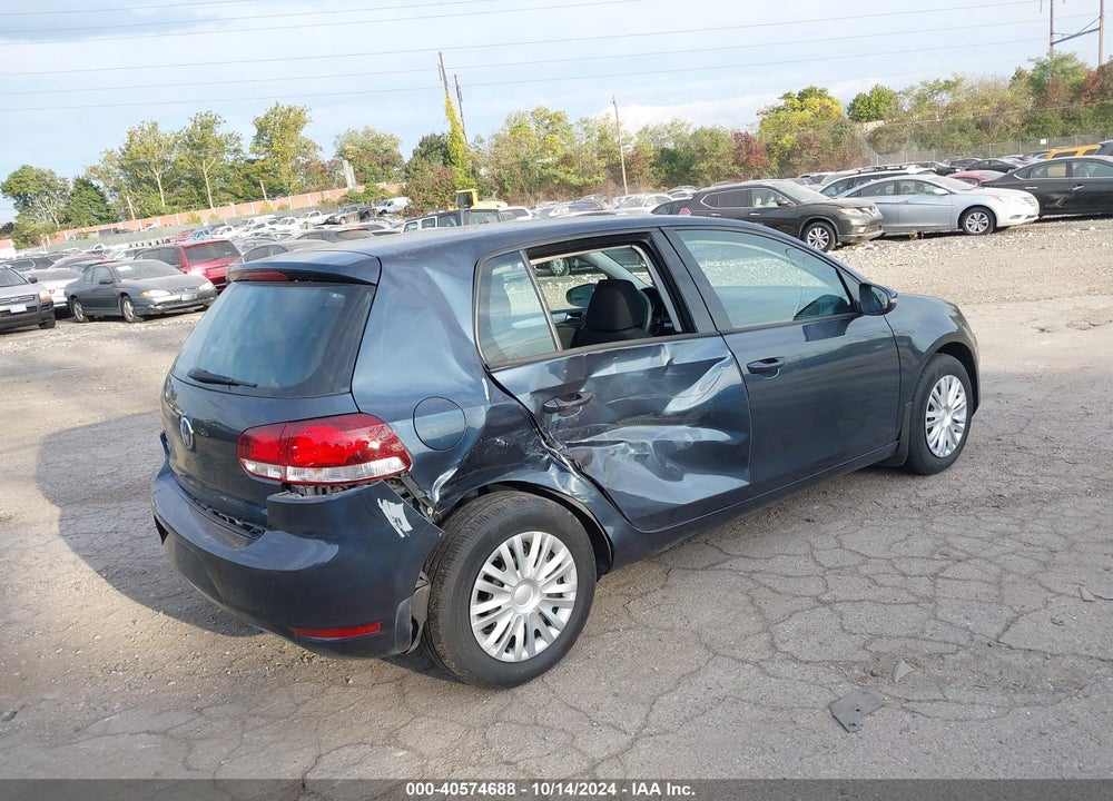 2011 VOLKSWAGEN GOLF 2.5L 4-DOOR VIN: WVWDB7AJ7BW196546
