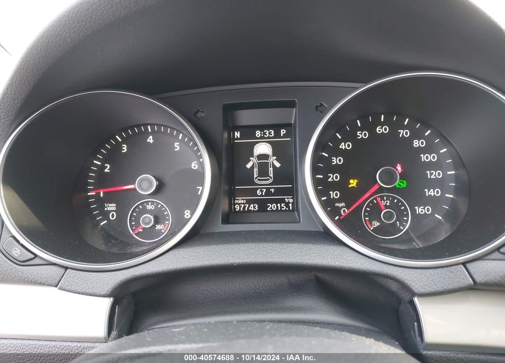 2011 VOLKSWAGEN GOLF 2.5L 4-DOOR VIN: WVWDB7AJ7BW196546