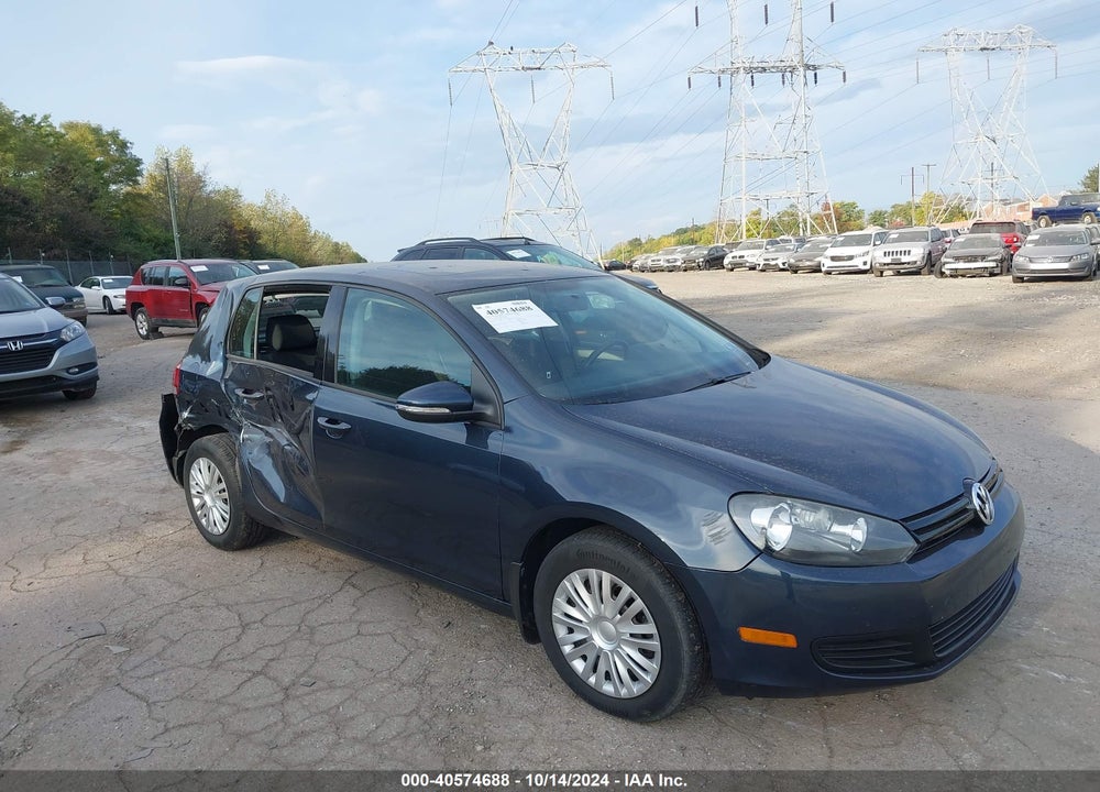2011 VOLKSWAGEN GOLF 2.5L 4-DOOR VIN: WVWDB7AJ7BW196546