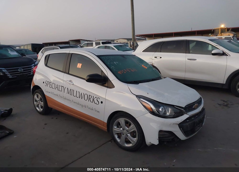 2022 CHEVROLET SPARK FWD LS AUTOMATIC VIN: KL8CB6SA4NC006091