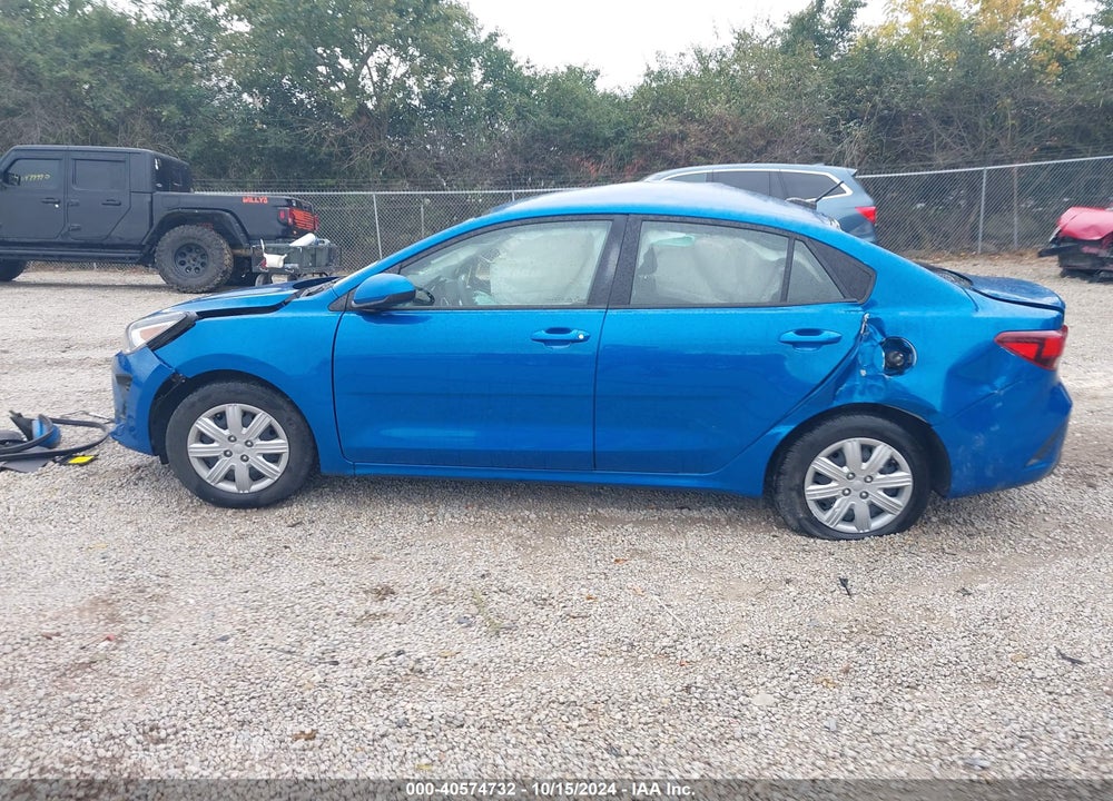 2022 KIA RIO S VIN: 3KPA24AD7NE454333
