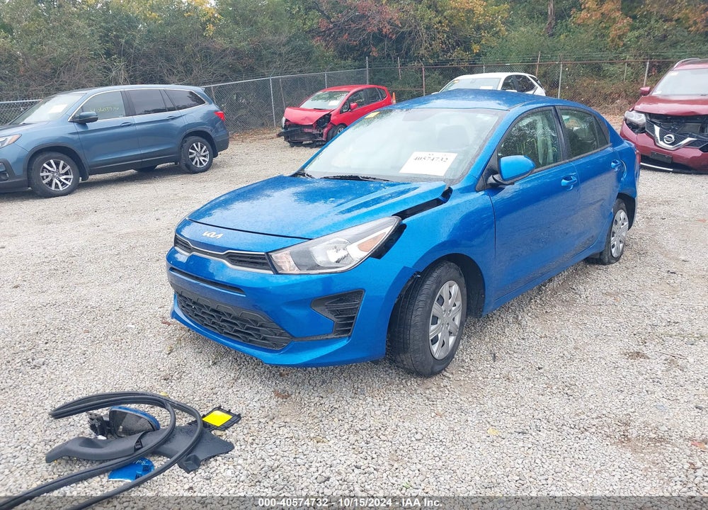 2022 KIA RIO S VIN: 3KPA24AD7NE454333