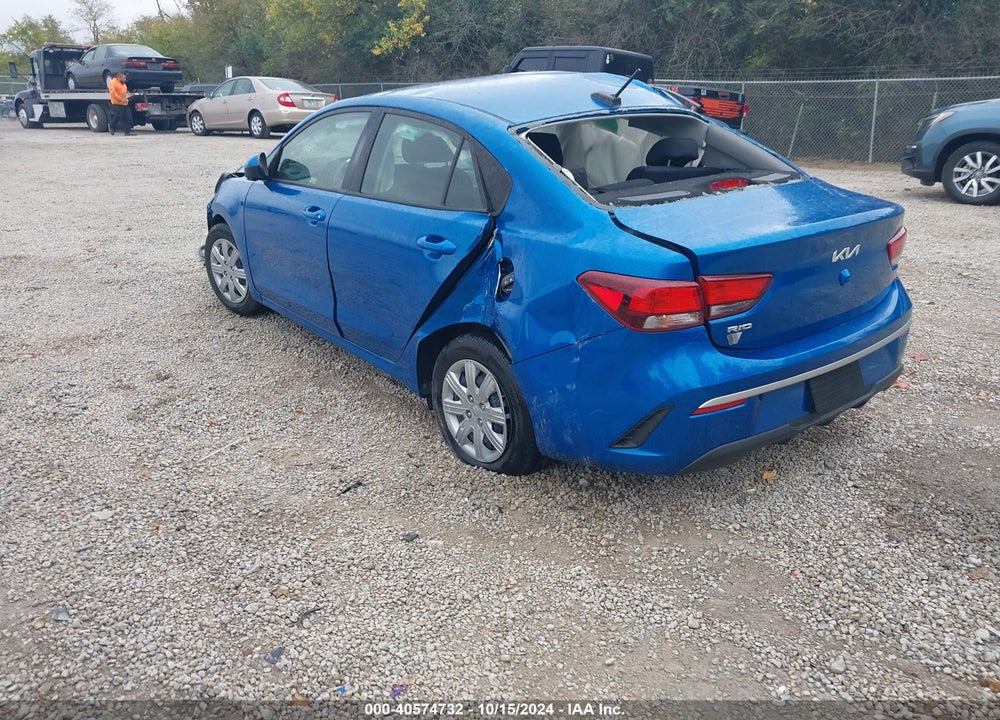 2022 KIA RIO S VIN: 3KPA24AD7NE454333