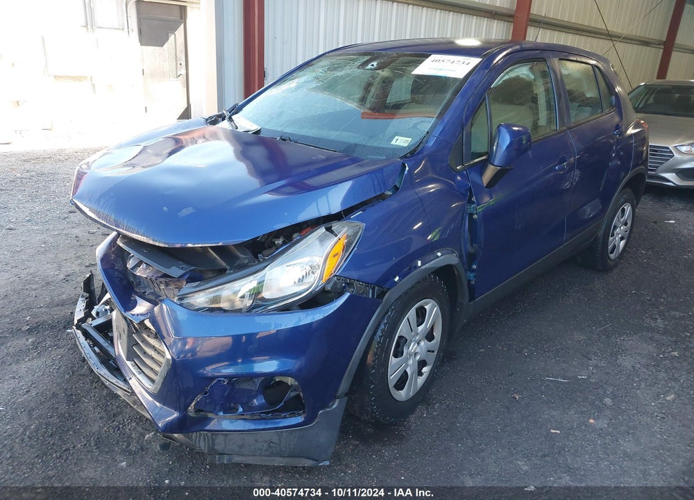 2017 CHEVROLET TRAX LS VIN: 3GNCJKSB0HL190201