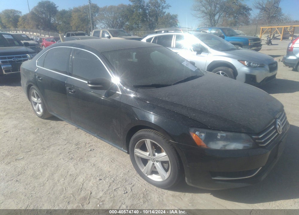 2014 VOLKSWAGEN PASSAT 1.8T SE VIN: 1VWBS7A32EC114475