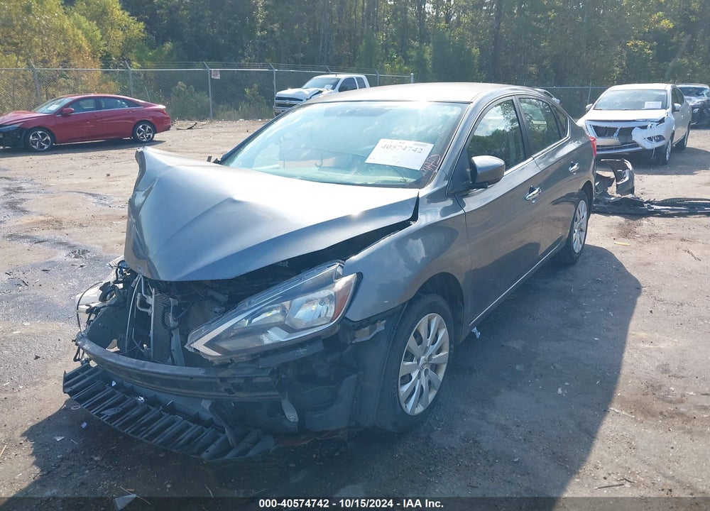 2017 NISSAN SENTRA S VIN: 3N1AB7AP7HY272360
