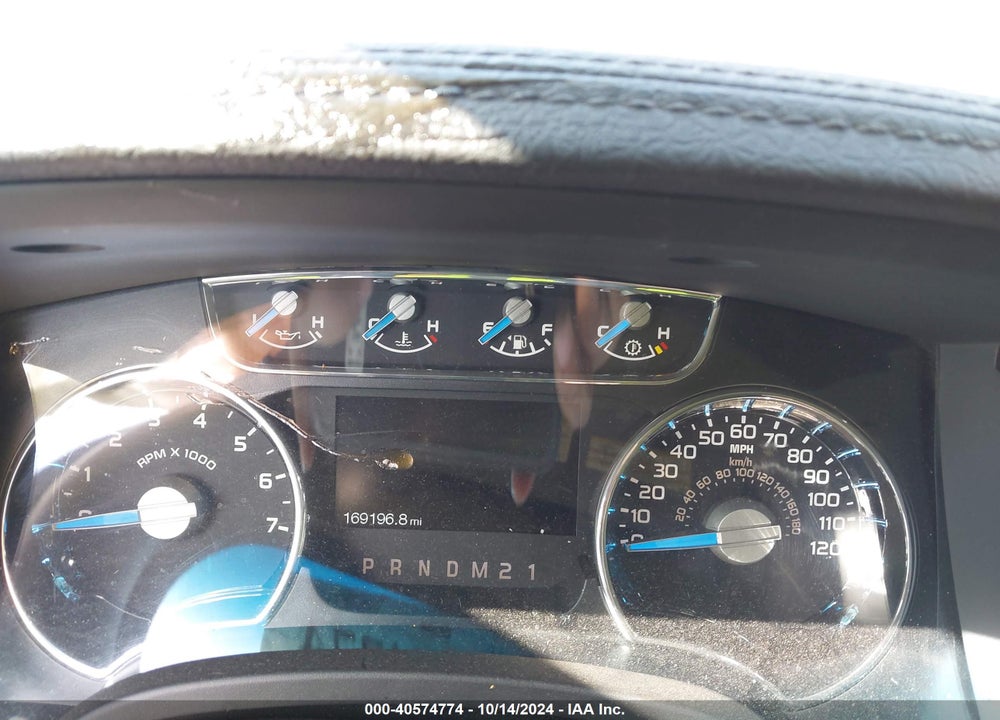 2013 FORD F-150 LARIAT VIN: 1FTFW1EF6DKE87274