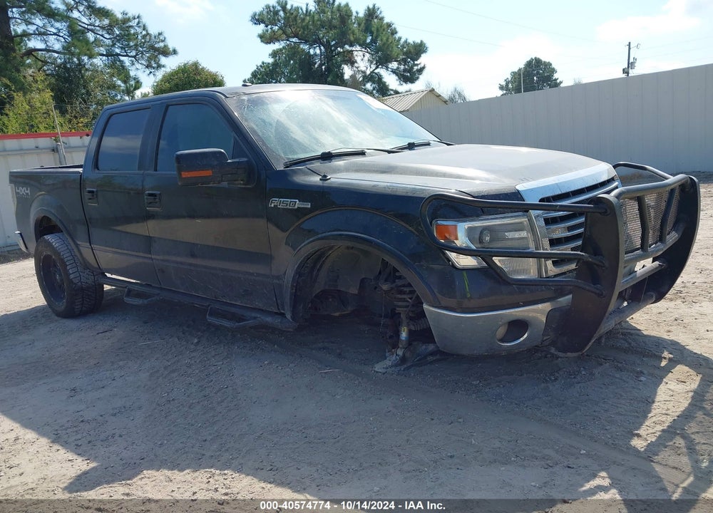 2013 FORD F-150 LARIAT VIN: 1FTFW1EF6DKE87274