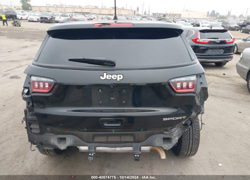 2018 JEEP COMPASS SPORT FWD VIN: 3C4NJCAB2JT250865