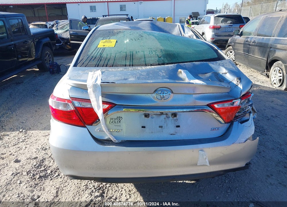 2016 TOYOTA CAMRY SE VIN: 4T1BF1FK7GU202449