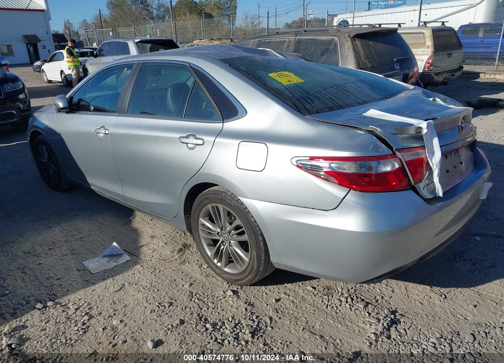 2016 TOYOTA CAMRY SE VIN: 4T1BF1FK7GU202449