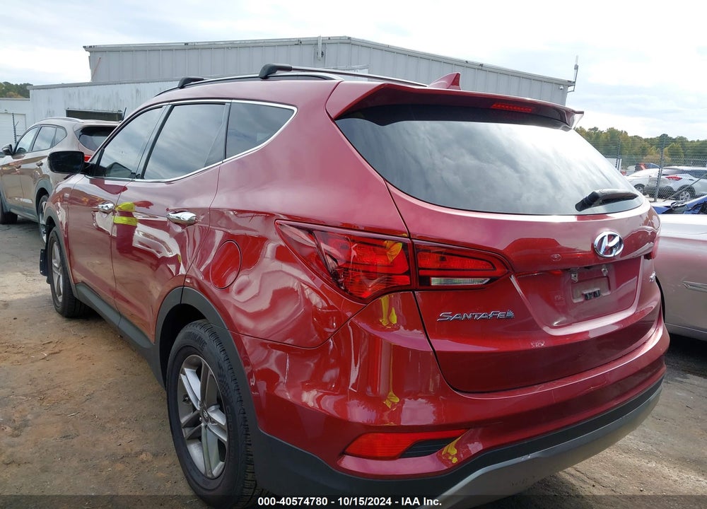 2017 HYUNDAI SANTA FE SPORT 2.4L VIN: 5XYZU3LB3HG393606