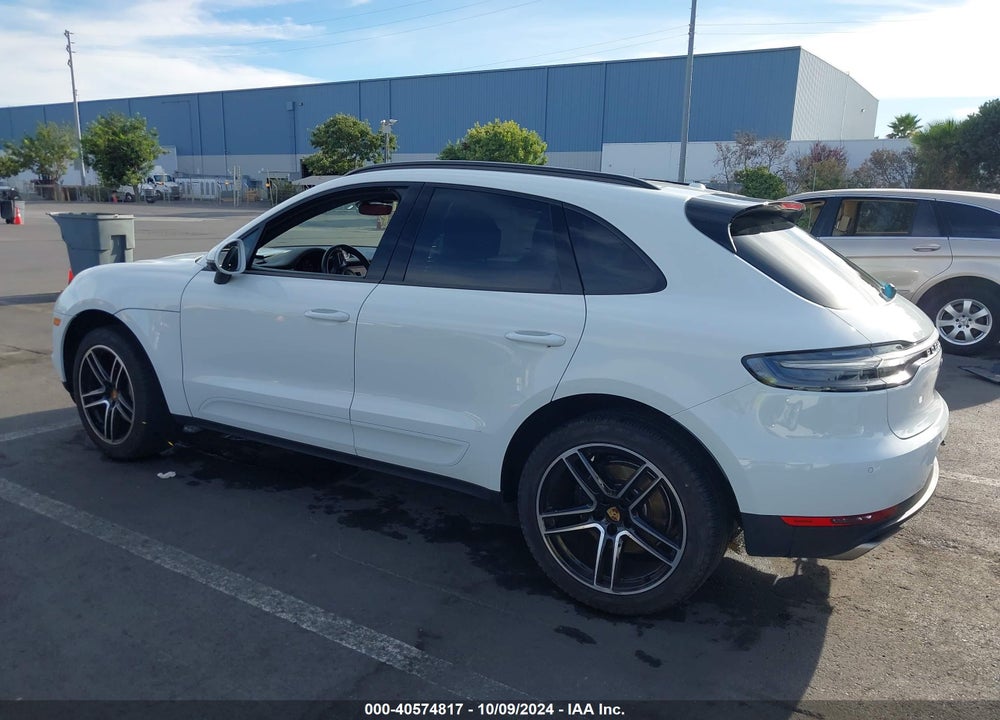 2021 PORSCHE MACAN VIN: WP1AA2A55MLB16420