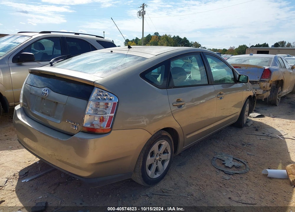 2006 TOYOTA PRIUS VIN: JTDKB20U663135380