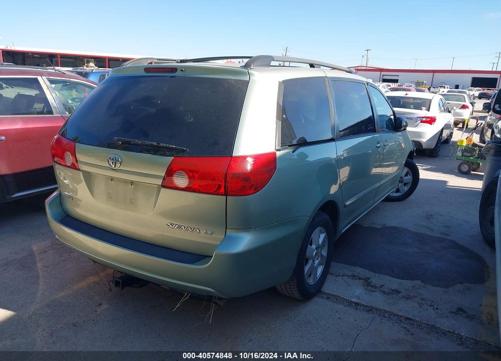 2008 TOYOTA SIENNA LE VIN: 5TDZK23C28S205878