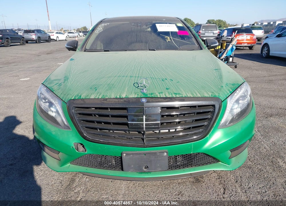 2014 MERCEDES-BENZ S 550 VIN: WDDUG8CB9EA033711