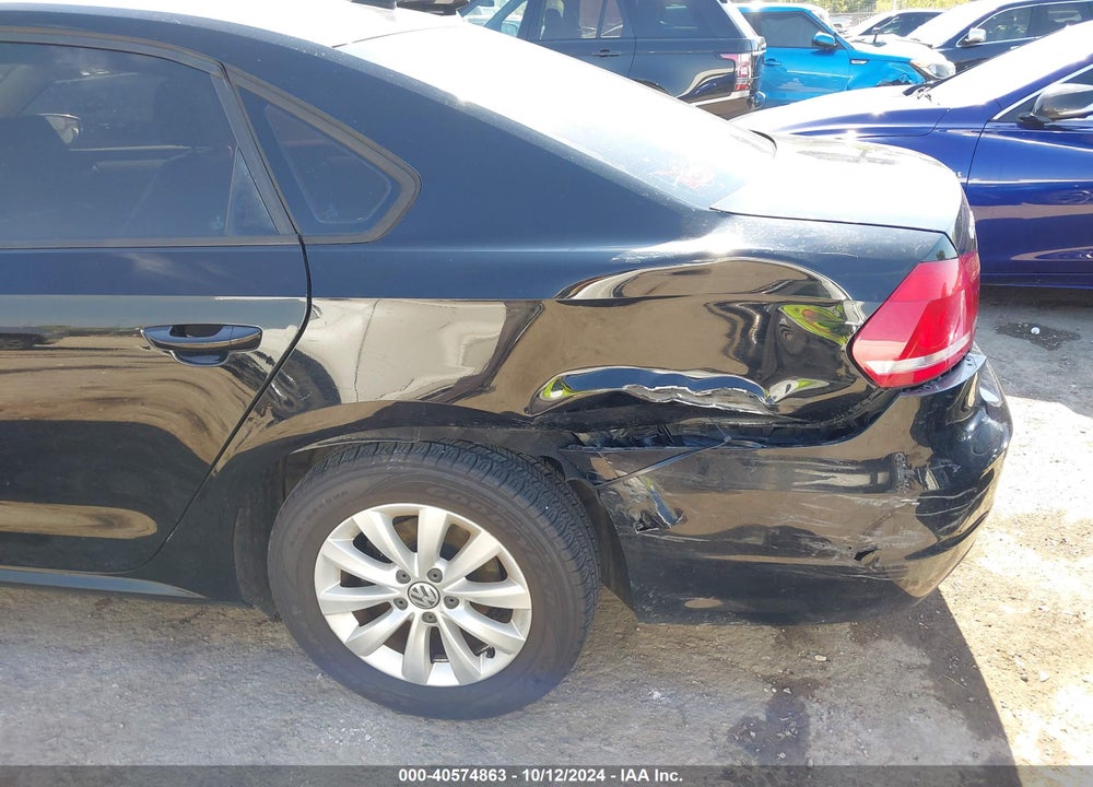 2015 VOLKSWAGEN PASSAT 1.8T WOLFSBURG EDITION VIN: 1VWAT7A32FC022891