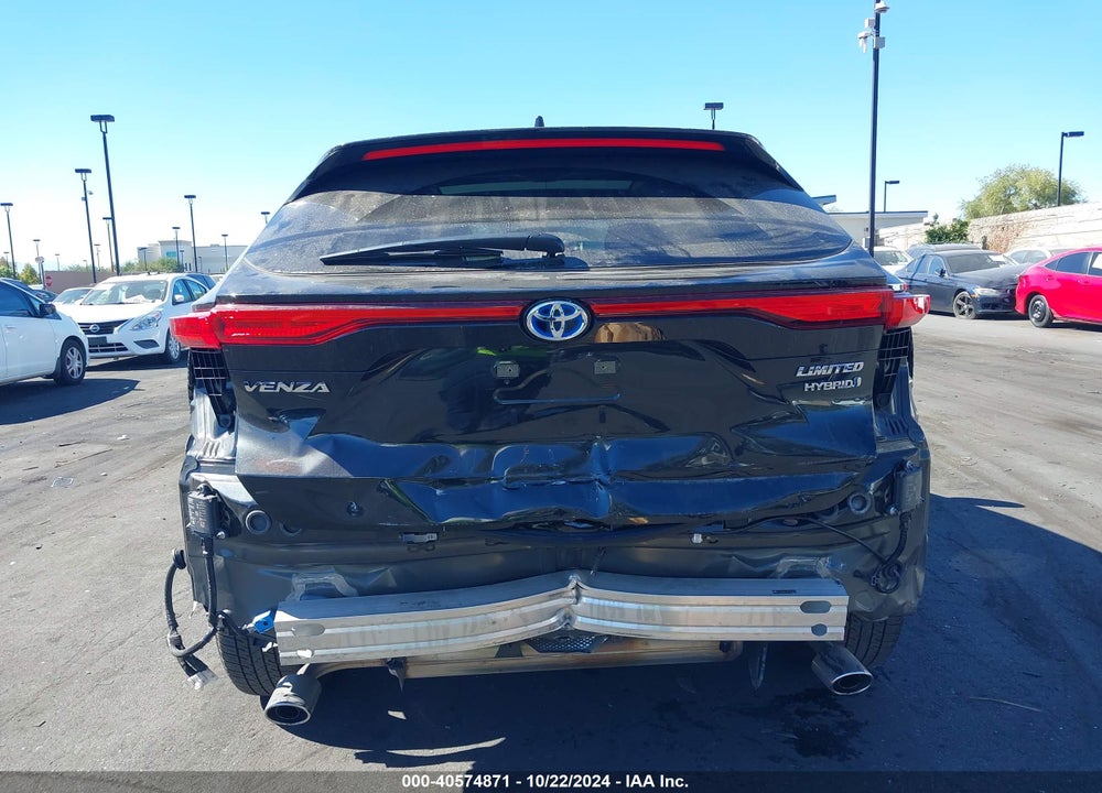 2021 TOYOTA VENZA LIMITED VIN: JTEAAAAHXMJ066353