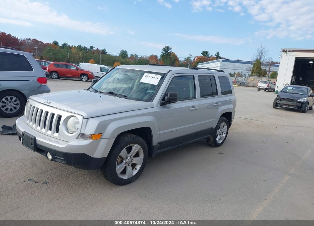 2012 JEEP PATRIOT LATITUDE VIN: 1C4NJPFA5CD539173