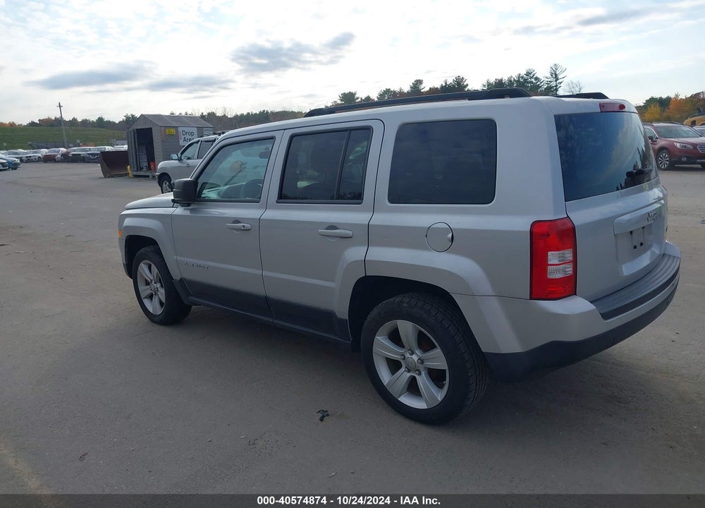 2012 JEEP PATRIOT LATITUDE VIN: 1C4NJPFA5CD539173