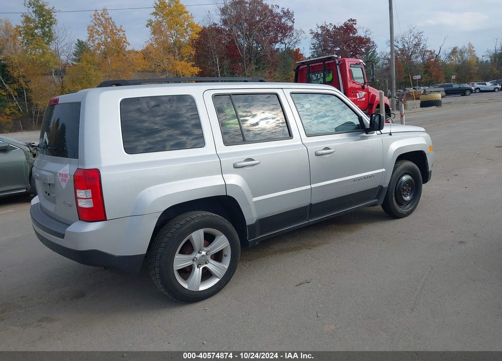 2012 JEEP PATRIOT LATITUDE VIN: 1C4NJPFA5CD539173