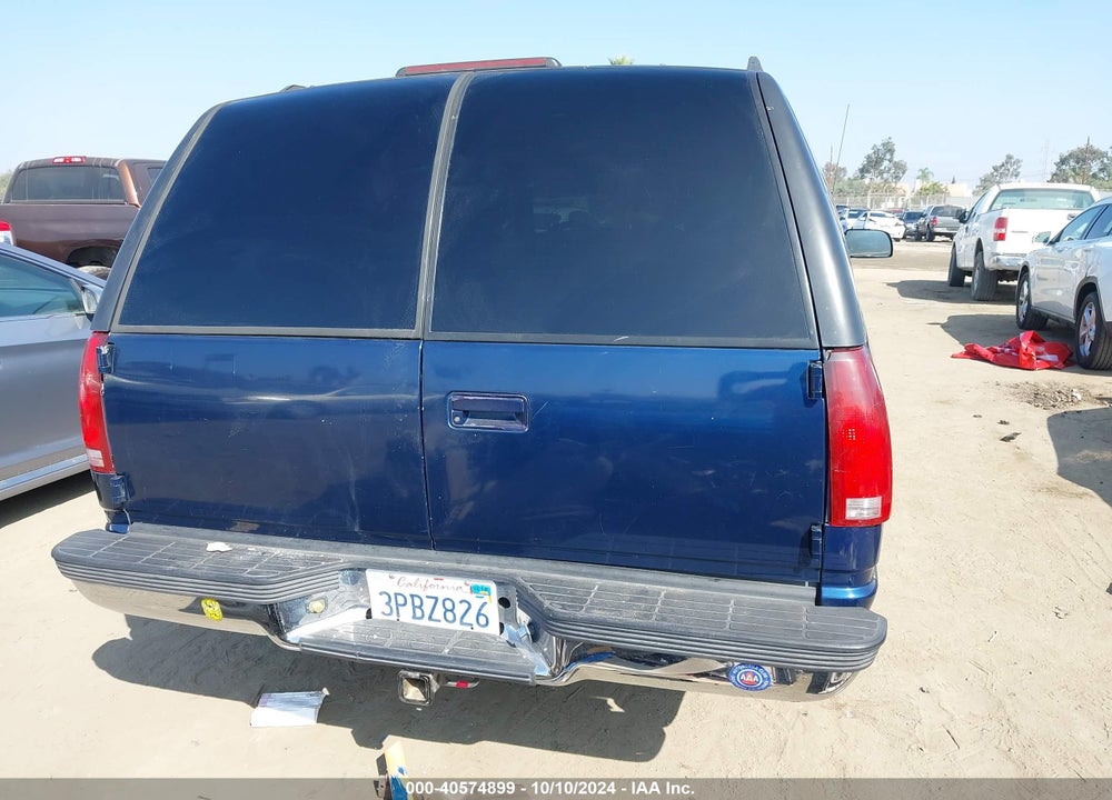 1996 GMC YUKON VIN: 1GKEK13RXTJ705794