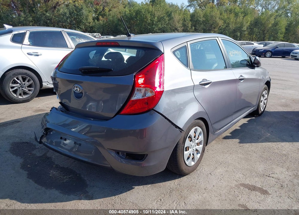 2017 HYUNDAI ACCENT SE VIN: KMHCT5AE9HU325029