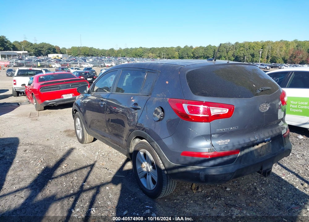 2013 KIA SPORTAGE LX VIN: KNDPBCA29D7441732