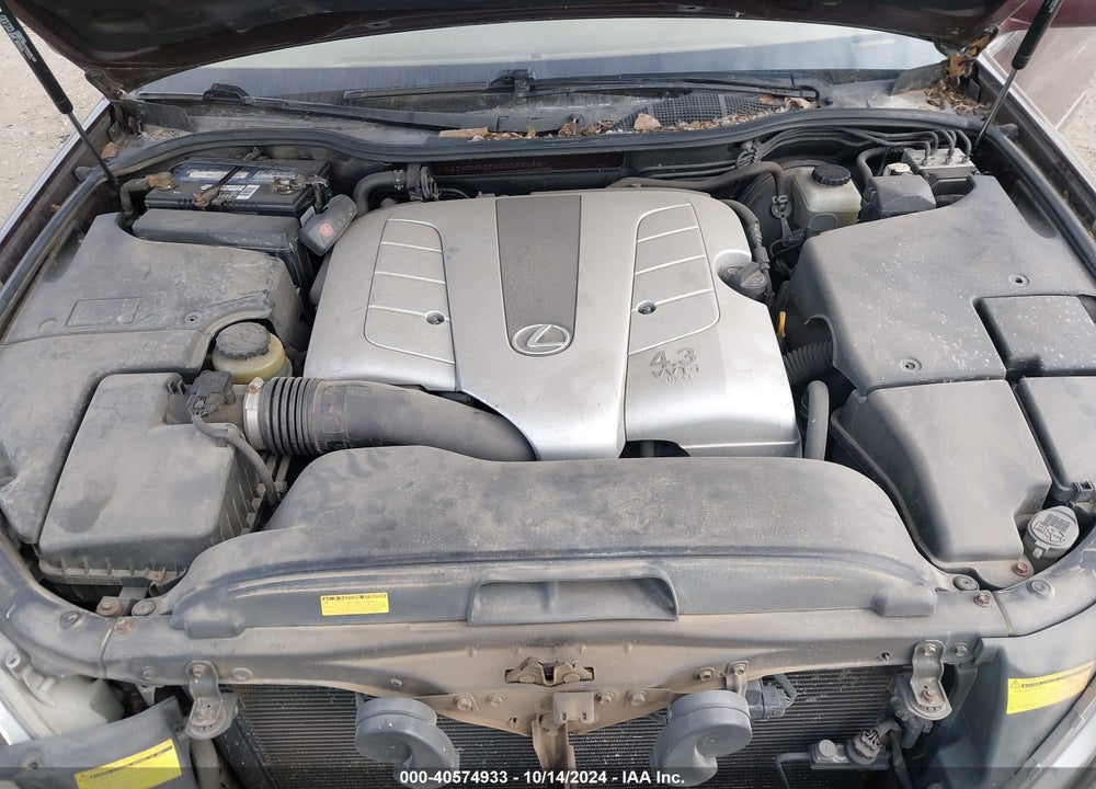 2002 LEXUS LS 430 VIN: JTHBN30F020083480