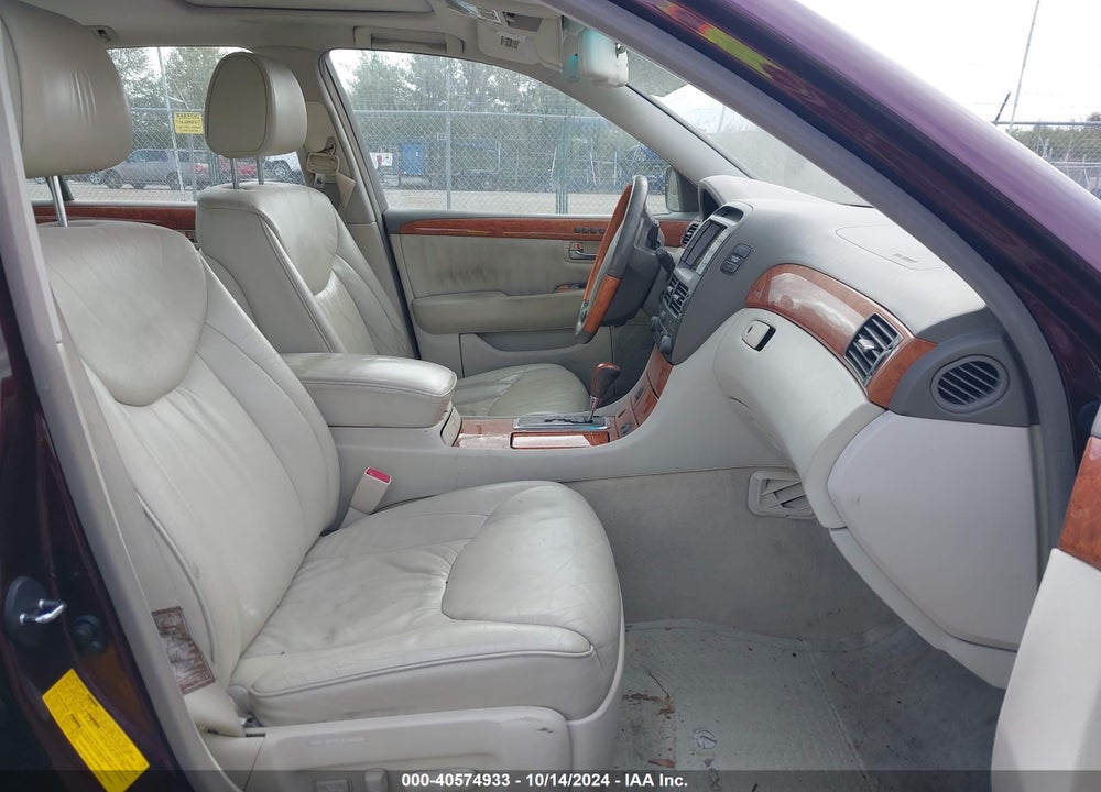 2002 LEXUS LS 430 VIN: JTHBN30F020083480