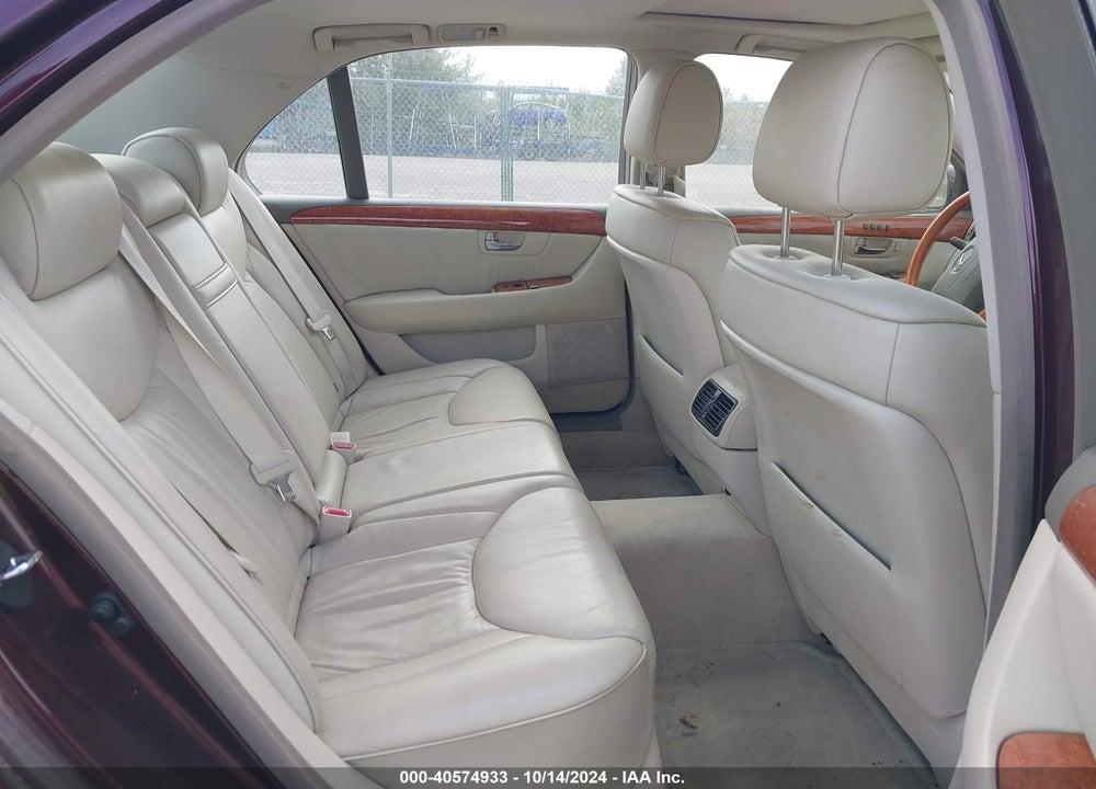 2002 LEXUS LS 430 VIN: JTHBN30F020083480