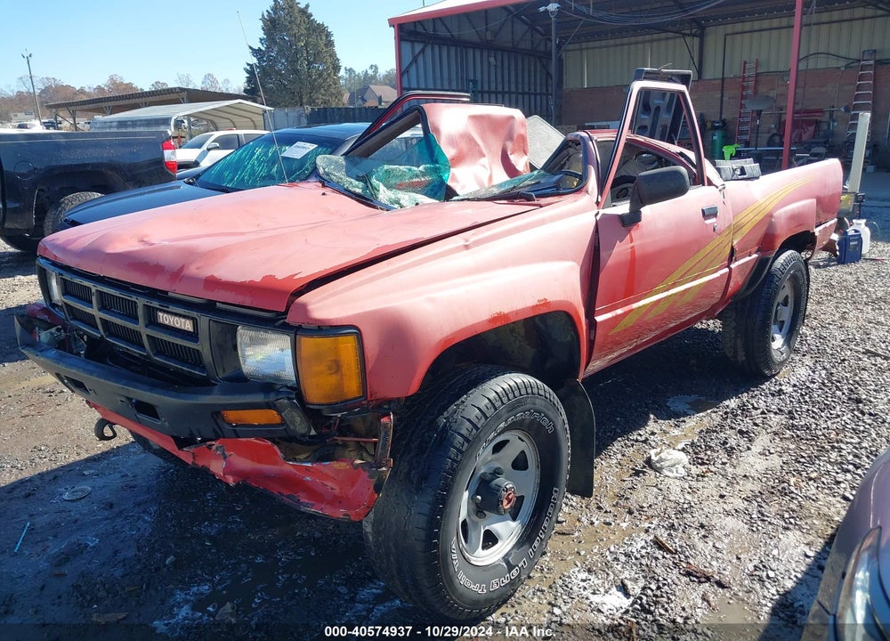 1986 TOYOTA PICKUP RN63 STD VIN: JT4RN63R0G0087771