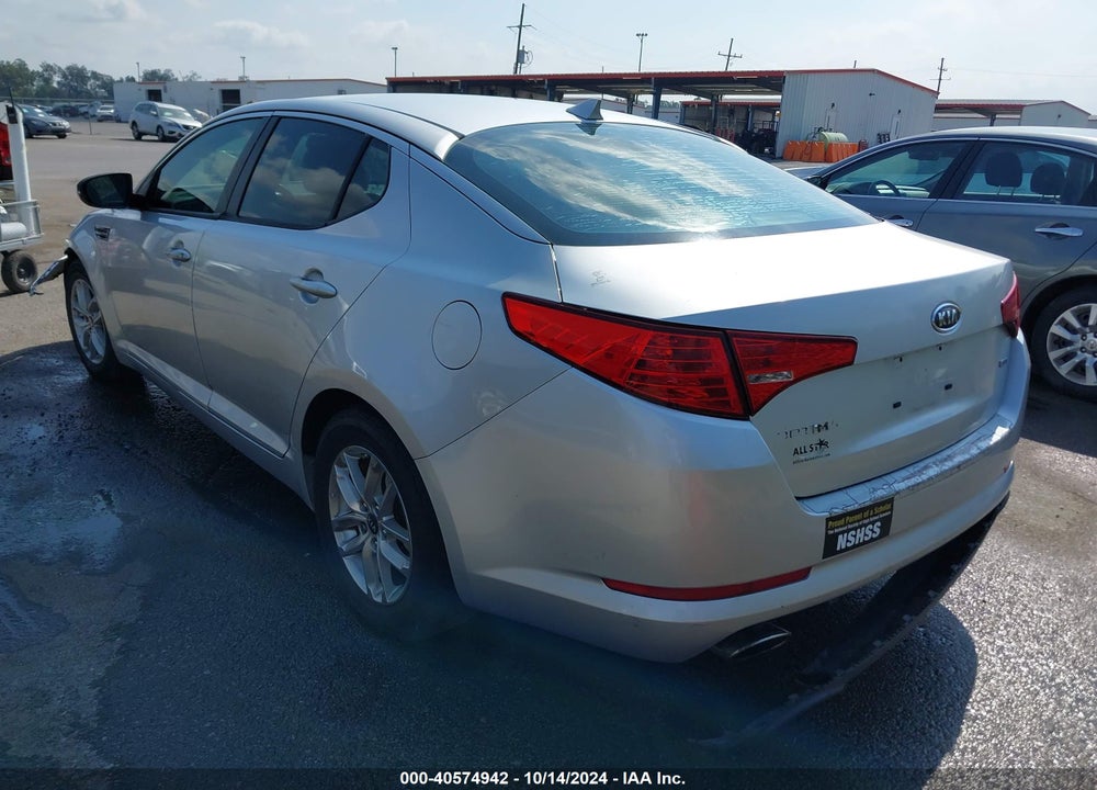 2011 KIA OPTIMA LX VIN: KNAGM4A79B5140380