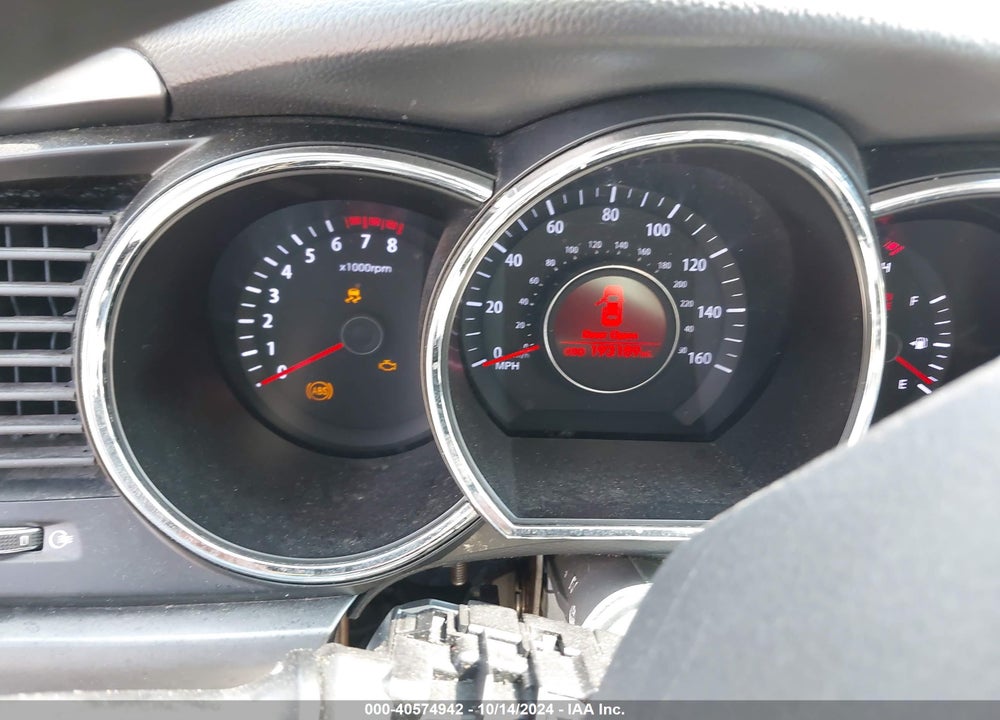 2011 KIA OPTIMA LX VIN: KNAGM4A79B5140380