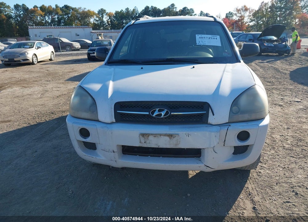 2008 HYUNDAI TUCSON GLS VIN: KM8JM12B88U872973