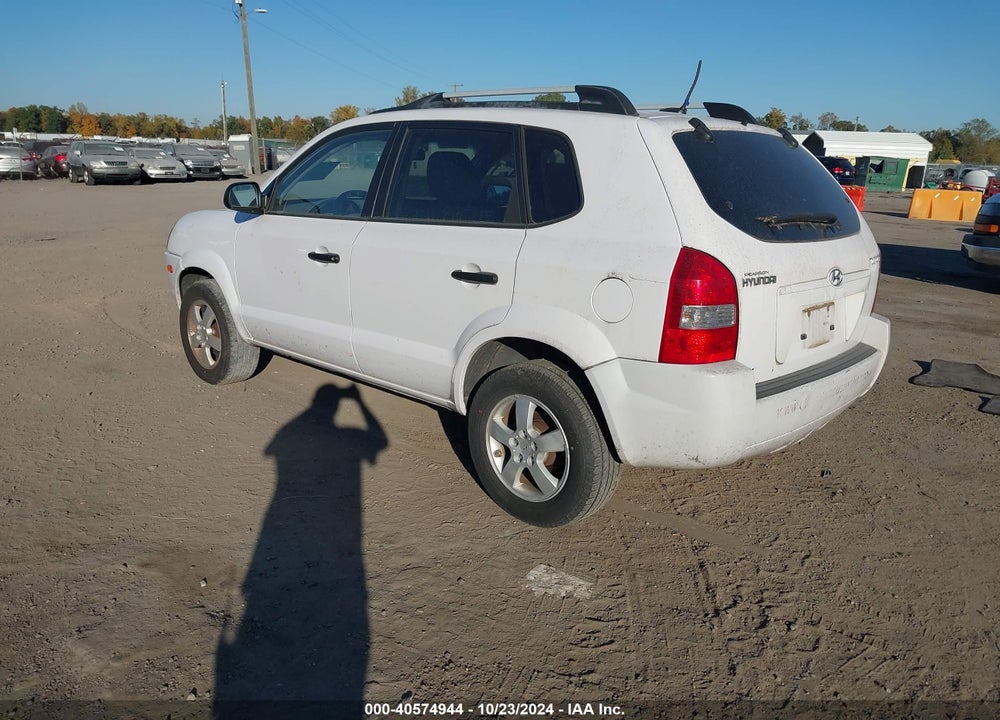 2008 HYUNDAI TUCSON GLS VIN: KM8JM12B88U872973