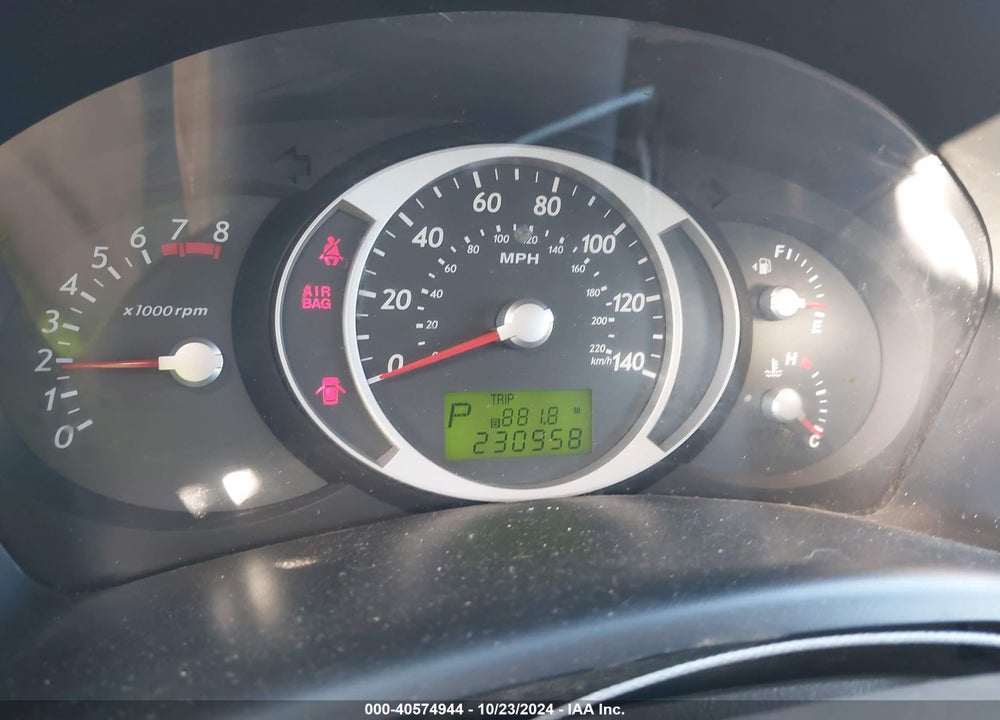 2008 HYUNDAI TUCSON GLS VIN: KM8JM12B88U872973