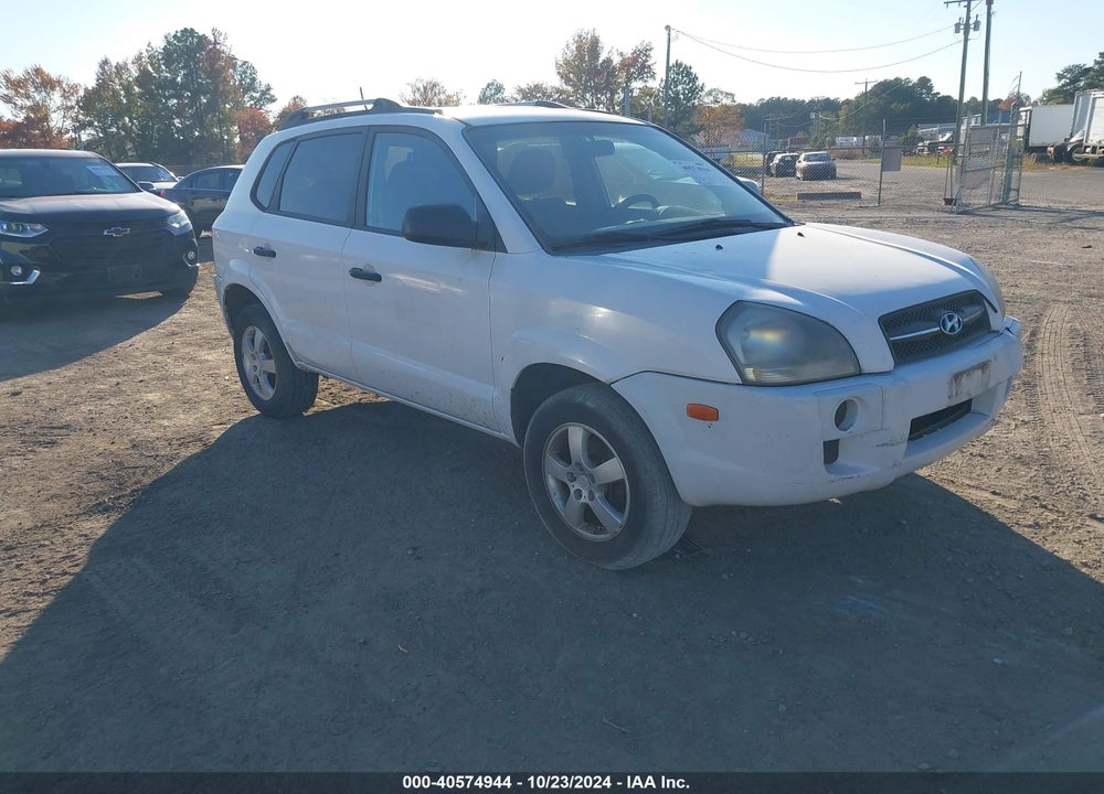 2008 HYUNDAI TUCSON GLS VIN: KM8JM12B88U872973