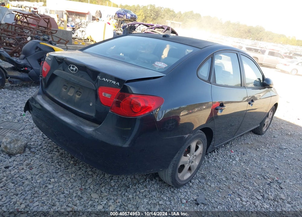 2008 HYUNDAI ELANTRA GLS/SE VIN: KMHDU46D48U512836
