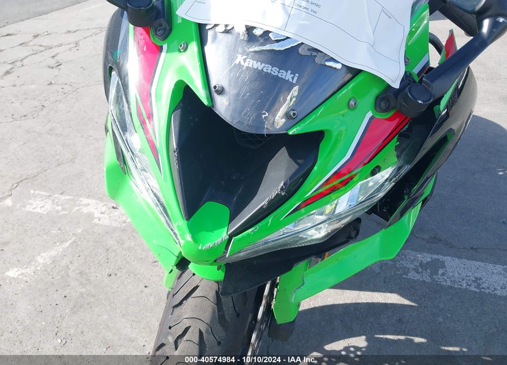 2023 KAWASAKI ZX636 K VIN: JKBZXJH10PA017316