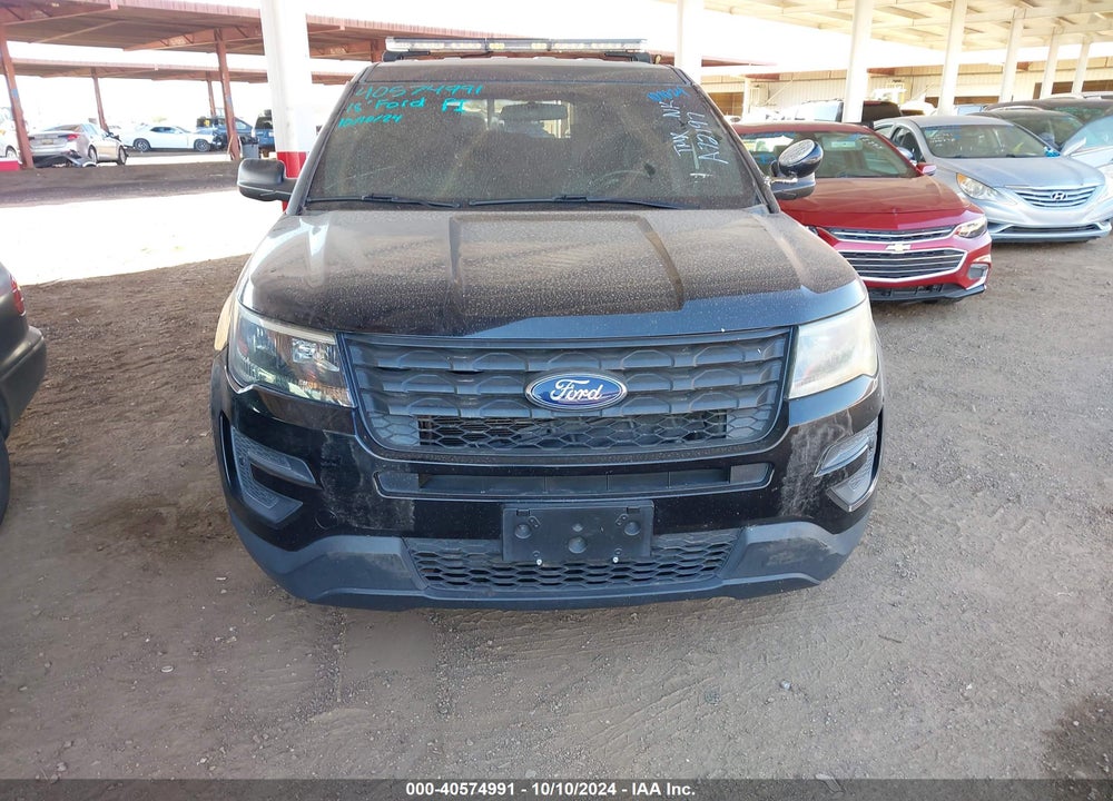 2018 FORD POLICE INTERCEPTOR UTILITY VIN: 1FM5K8AR7JGA72197