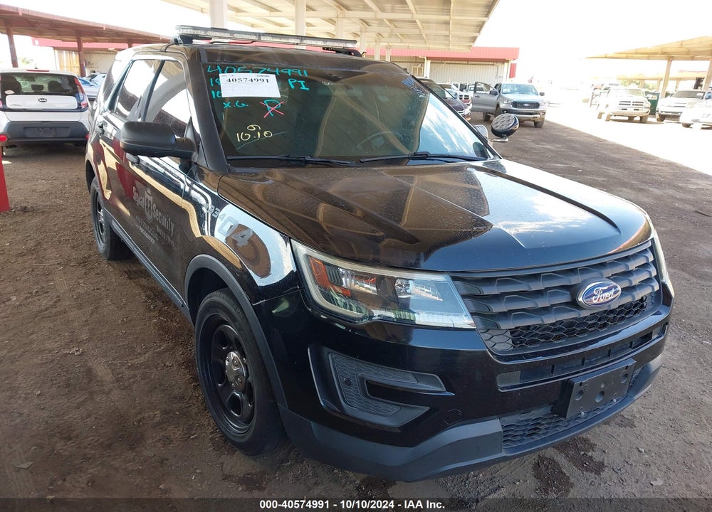 2018 FORD POLICE INTERCEPTOR UTILITY VIN: 1FM5K8AR7JGA72197