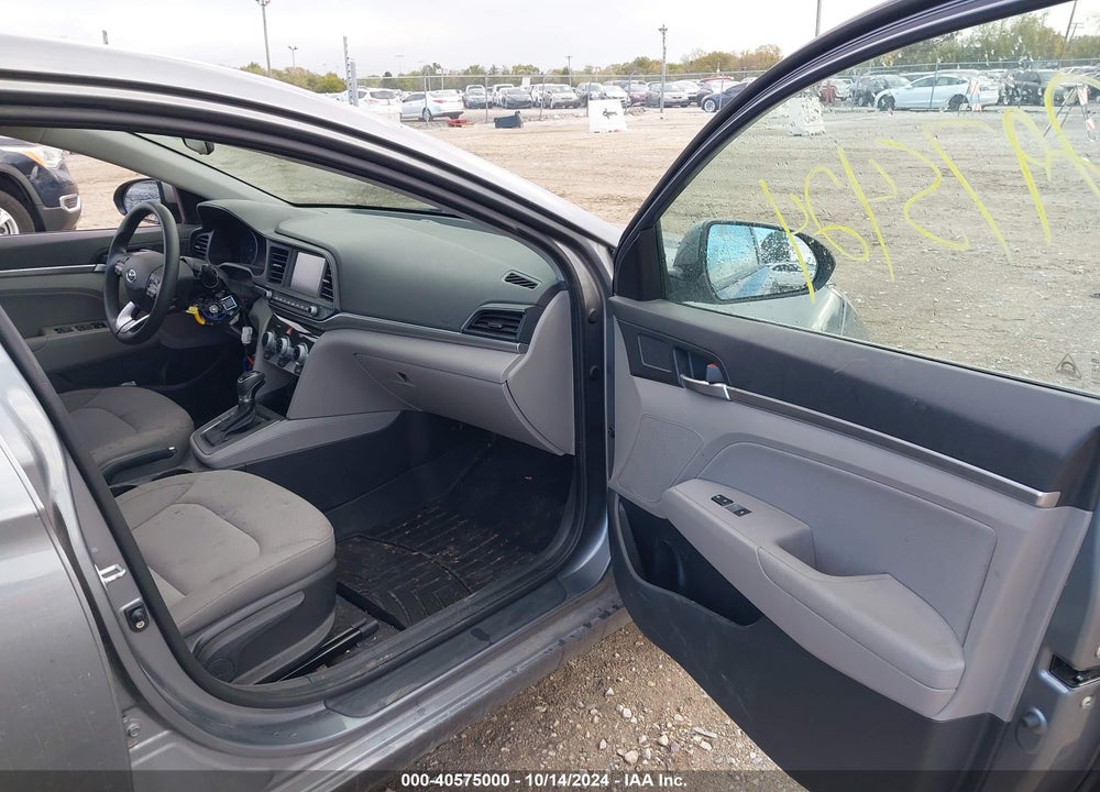 2019 HYUNDAI ELANTRA SEL VIN: KMHD84LF4KU867703