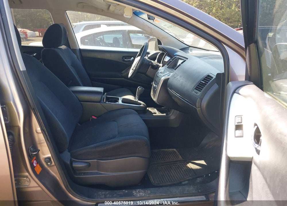 2009 NISSAN MURANO S VIN: JN8AZ18W99W201256