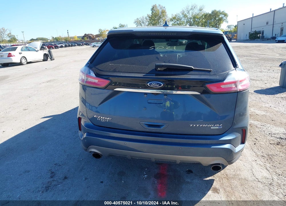 2019 FORD EDGE TITANIUM VIN: 2FMPK4K92KBB45338